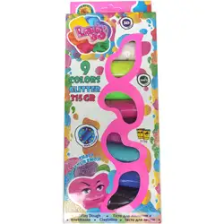 Пластилин Play dough 9 цвята с брокат