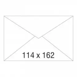 Плик 114/162 самозалепващ 1000бр. кашон