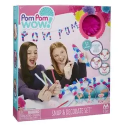 Pom Pom Wow 50 Помпона с Декоративни елементи Pom Pom Wow 50 Помпона с Декоративни елементи