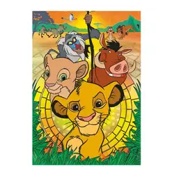 Пъзел 104 части + 3D Цар Лъв Lion King Клементони Clementoni 20158