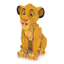 Пъзел 104 части + 3D Цар Лъв Lion King Клементони Clementoni 20158