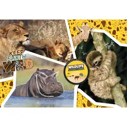 Пъзел 104 части National Geographic Wildlife Adventurer Клементони Clementoni 27143