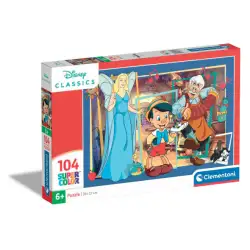 Пъзел 104 части Pinocchio CLEMENTONI 25756