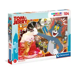 Пъзел 104 части Том и Джери Tom and Jerry Клементони Clementoni 27516