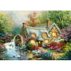 Пъзел 1500 части Country Retreat Клементони Clementoni 31812
