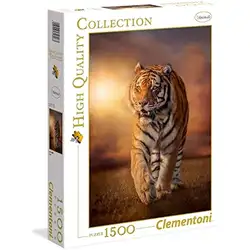 Пъзел 1500 части Тигър Tiger Клементони Clementoni 31806