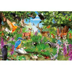 Пъзел 2000 части Fantastic Forest Клементони Clementoni 32566