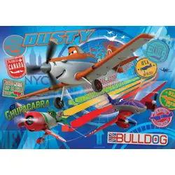 Пъзел 3D 104 елемента с Дъсти и Ел Чупакабра 20082