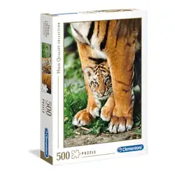 Пъзел 500 части Bengal Tiger Cub Клементони Clementoni 35046