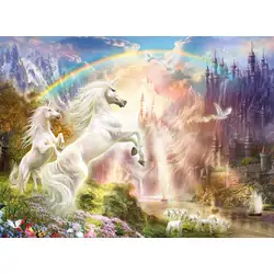 Пъзел 500 части Еднорог Sunset Unicorns Клементони Clementoni 35054
