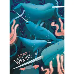 Пъзел 500 части Нарвал Fantastic animals Narwhal Клементони Clementoni 35070
