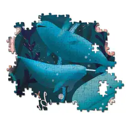 Пъзел 500 части Нарвал Fantastic animals Narwhal Клементони Clementoni 35070