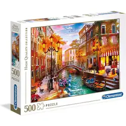 Пъзел 500 части Венеция Sunset over Venice Клементони Clementoni 35063