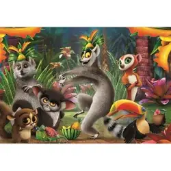 Пъзел All Hall King Julien 104 части
