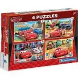 Пъзел Cars Колите 2x20 + 2x60 части