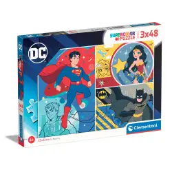 Пъзел DC Comics CLEMENTONI 3x48ч.