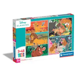 Пъзел Disney Classics CLEMENTONI 3x48ч.