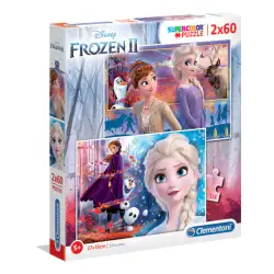 Пъзел Frozen 2 CLEMENTONI 2 x 60 ч. 21609