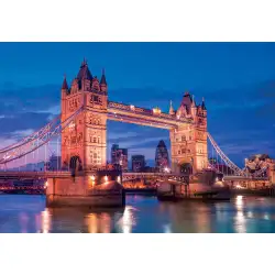 Пъзел High Quality Collection Tower Bridge At Night CLEMENTONI 1000ч.