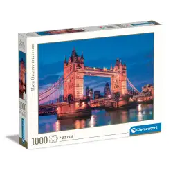 Пъзел High Quality Collection Tower Bridge At Night CLEMENTONI 1000ч.