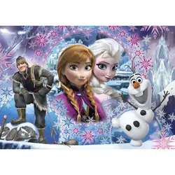 Пъзел Maxi FROZEN Queen of the North mountain 104 части