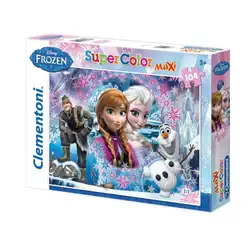 Пъзел Maxi FROZEN Queen of the North mountain 104 части