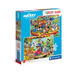 Пъзел Mickey and Friends CLEMENTONI 2 x 60 ч. 21620