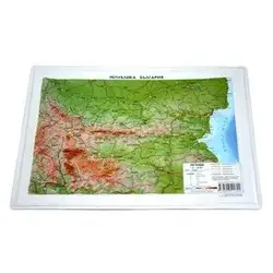 Релефна географска карта на България