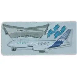 Самолет Еърбъс A380 със звук и светлина, сглобяем