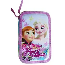 Сандик Ученически несесер с два ципа - Пълен Elsa&Anna 53538