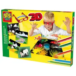 SES Creative 3D Оцветяване с включени очила