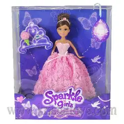 Sparkle Girlz Кукла Лукс с розова рокля