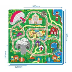 Sun Ta Toys - Мек килим - пъзел EVA Влак 9 части