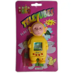 Тамагочи Tamagotchi - Телетъбис 3 в 1, детска играчка (червено, жълто)