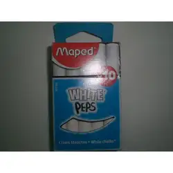 Тебешир MAPED бял безпрахов