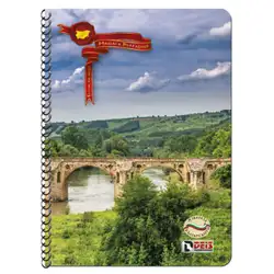 Тетрадка МФ 120л. твърди корици ПК шити
