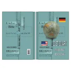 Тетрадка речник 200л. B5 твърди корици ПК 3-ка