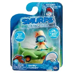 The Lost Village Детска играчка Базова фигура Смърфовете The Smurfs с превозно средство
