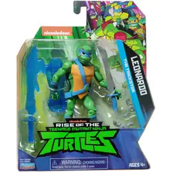 TMNT Базова екшън фигура Костенурките Нинджа Rise of the Teenage Mutant Ninja Turtles Leonardo 90500/80801 TMNT Базова екшън фигура Костенурките Нинджа Rise of the Teenage Mutant Ninja Turtles Leonardo 90500/80801