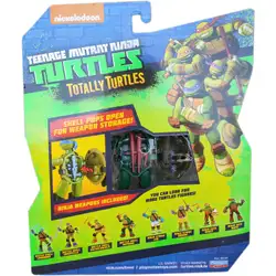 TMNT Базова екшън фигура Костенурките Нинджа Totally Turtles Battle Shell Donatello 90480/90729