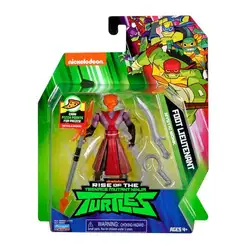 TMNT Костенурка нинджа базова фигурка FOOT LIEUTENANT ROTMNT 80800LHR-01