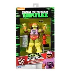 TMNT Костенурка нинджа КЕЧИСТ Michelangelo as "Macho Man" Randy Savage 91725