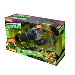 TMNT Костенурка нинджа с бойна машина Ninja Stealth Bike Рафаел 94000