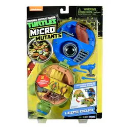 TMNT МИКРО МУТАНТ Костенурка Нинджа МИКРО УБЕЖИЩЕ 87810