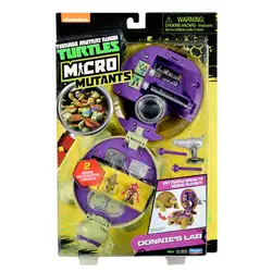 TMNT МИКРО МУТАНТ Костенурка Нинджа МИКРО УБЕЖИЩЕ 87810