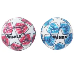 Топка футбол кожа MINSA 5-7713 807713 TPE