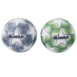 Топка футбол кожа MINSA 5-7713 807713 TPE