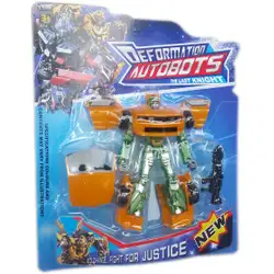 Трансформер Deformation Autobots Оранжева кола