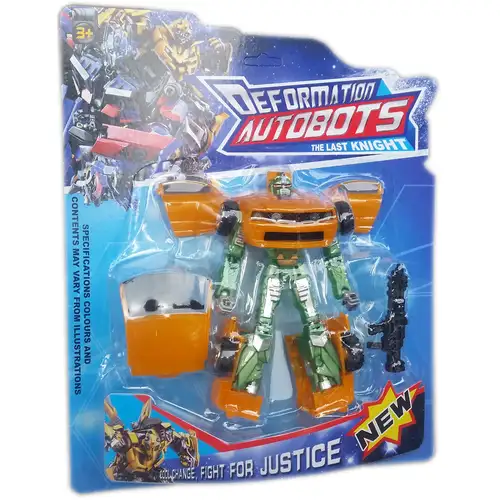 Трансформер Deformation Autobots Оранжева кола