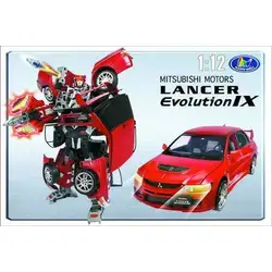 Трансформираща се кола MITSUBISHI LANCER EVO IX 1:12
